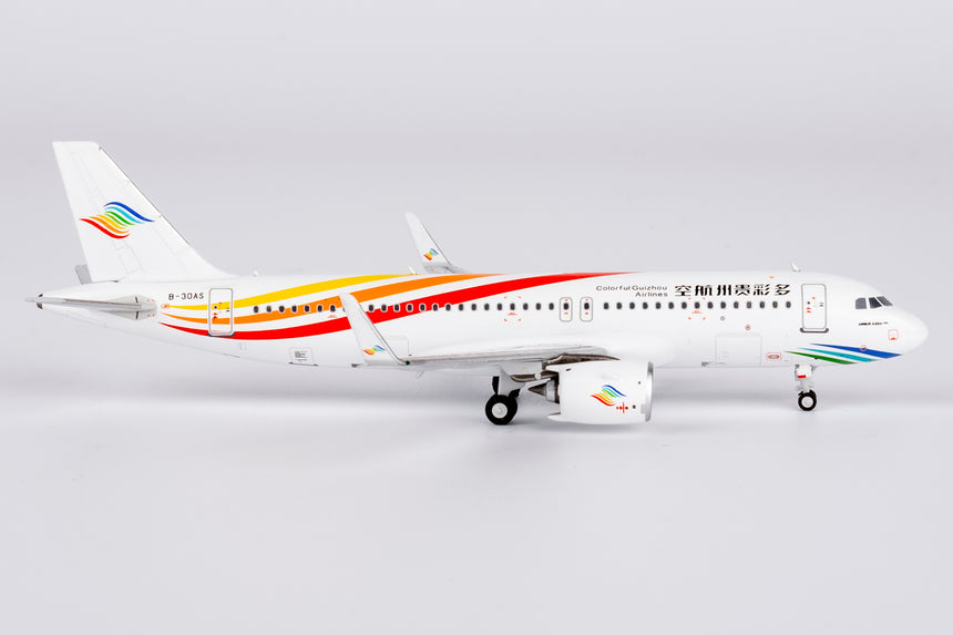 NG Models Colorful Guizhou Airlines Airbus A320neo B-30AS 1/400 Scale