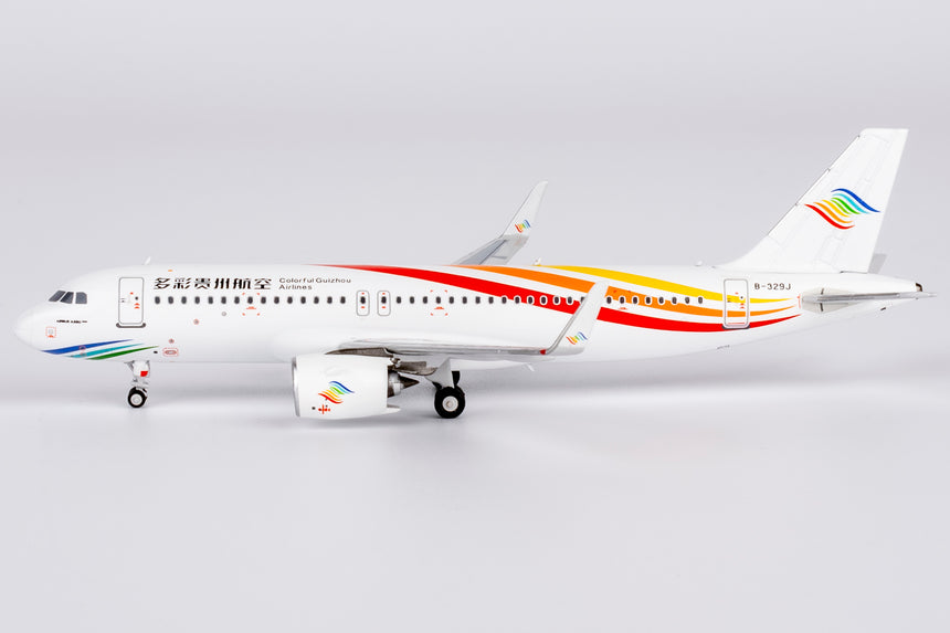 NG Models Colorful Guizhou Airlines Airbus A320neo B-329J 1/400 Scale