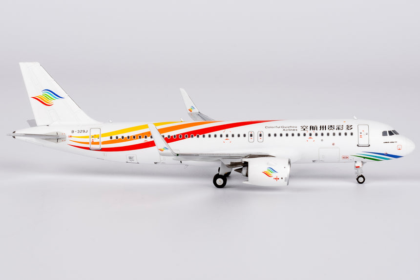 NG Models Colorful Guizhou Airlines Airbus A320neo B-329J 1/400 Scale