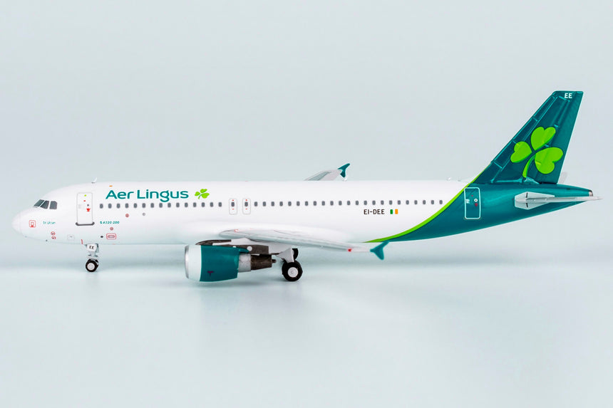 NG Models Aer Lingus "New Livery" Airbus A320-200 EI-DEE 1/400 Aircraft Scale Model