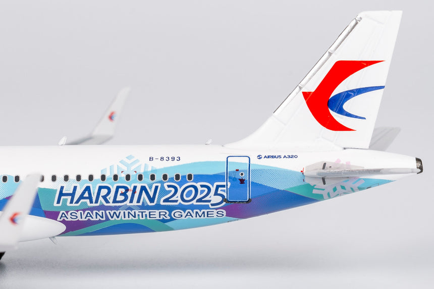 NG Models China Eastern Airlines “Harbin 2025 Asian Winter Games” (Special Paints) Airbus A320-200 B-8393 1/400 Aircraft Scale Model