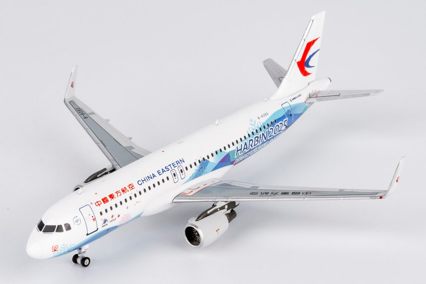 NG Models China Eastern Airlines “Harbin 2025 Asian Winter Games” (Special Paints) Airbus A320-200 B-8393 1/400 Aircraft Scale Model
