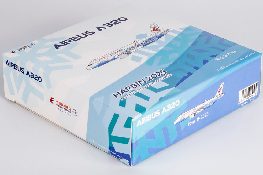 NG Models China Eastern Airlines “Harbin 2025 Asian Winter Games” (Special Paints) Airbus A320-200 B-8393 1/400 Aircraft Scale Model