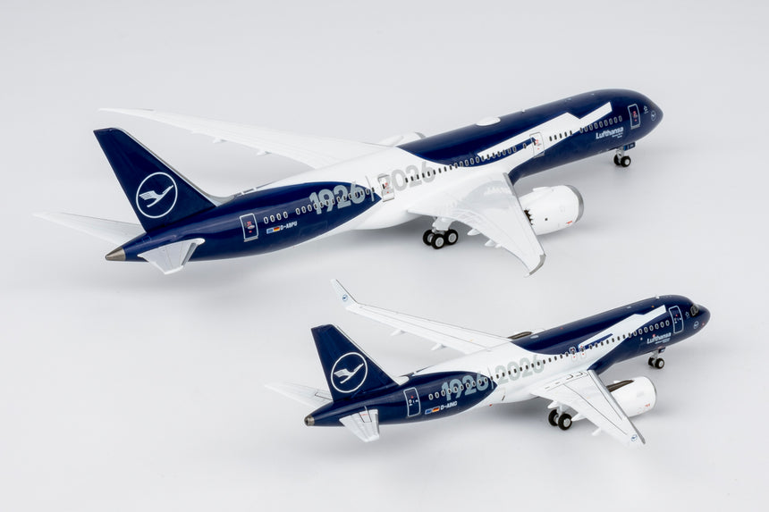 NG Models Lufthansa (100th Anniversary livery) Boeing 787-9 Dreamliner D-ABPU (ULTIMATE) 1/400 Aircraft Scale Model