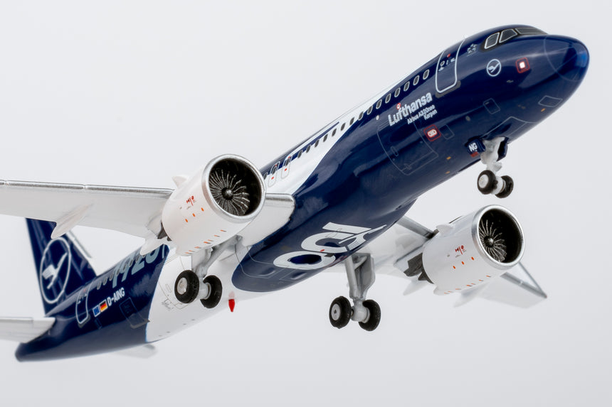 NG Models Lufthansa Airbus A320neo D-AING "100 Years Anniversary" (Ultimate) 1/400 Aircraft Scale Model