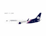 NG Models Aeromexico (new paint with scimitar winglets) Boeing 737-800 N958AM 1/200 Aircraft Scale Model