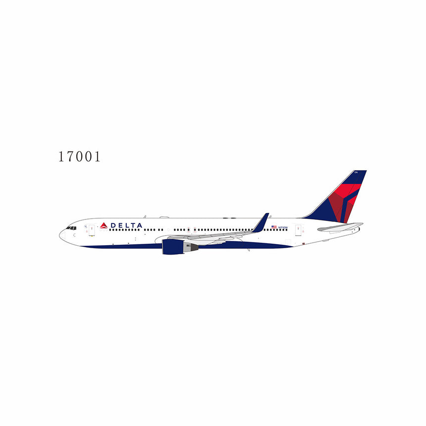 NG Models Delta Air Lines Boeing 767-300ER/w N174DN with PW4000 engines 1/400 17001