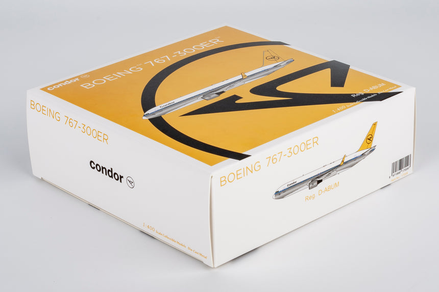NG Models Condor Boeing 767-300ER/w D-ABUM 1/400 Aircraft Scale Model