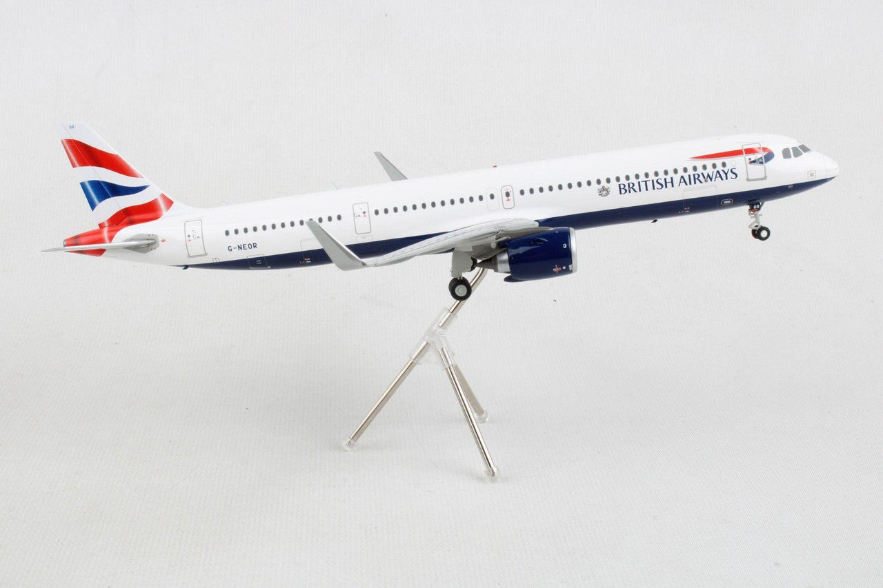 GeminiJets British Airways Airbus A321Neo G-NEOR 1/200 Scale