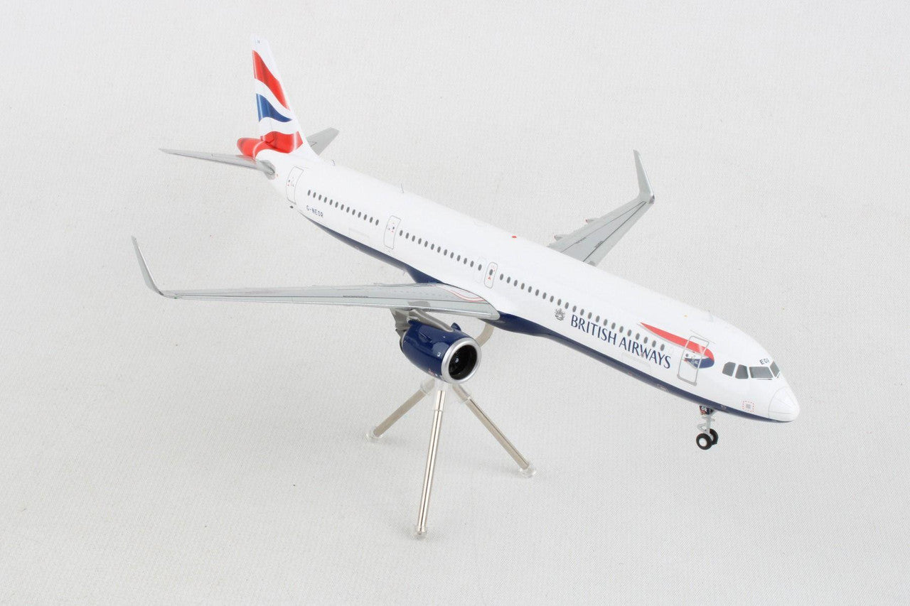 GeminiJets British Airways Airbus A321Neo G-NEOR 1/200 Scale