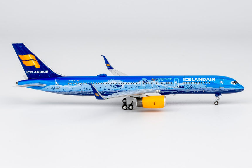 NG Models Icelandair Boeing 757-200/w TF-FIR Vatnajokull Aircraft Scale Model