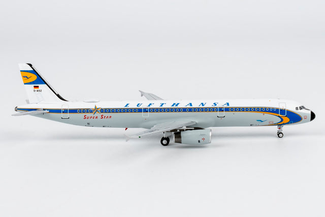 NG Models Lufthansa Airbus A321-200 D-AISZ (Super Star heritage livery) 1/400 Aircraft Scale Model