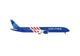 Herpa United Airlines Boeing 787-10 Dreamliner "America 250" 1/500 Aircraft Scale Model