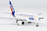 NG Models Airbus Industrie Airbus A318-100 F-WWIB with "What Ever Your Size, We Have It." titles 1/400 Aircraft Scale Model