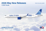 SQ Wings United Airlines Airbus A321neo N44550 Flaps Down