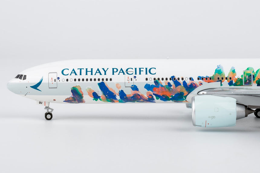 NG Models Cathay Pacific Airways Boeing 777-300ER B-KQU (The Spirit of HongKong - West Kowloon Cultural District) 1/400 Aircraft Scale Model