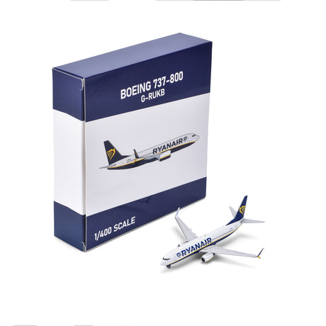 Ryanair Boeing 737-800 G-RUKB 1/400 Aircraft Scale Model