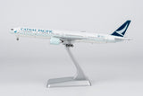 NG Models Cathay Pacific Airways Boeing 777-300ER B-KPO (large titles; "80 Years Together" sticker) Ultimate 1/400 Aircraft Scale Model
