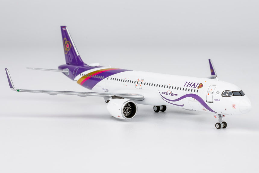 NG Models Thai Airways International Airbus A321neo HS-TOA First A321neo sticker; named "Bowonrangsi" 1/400 Aircraft Scale Model