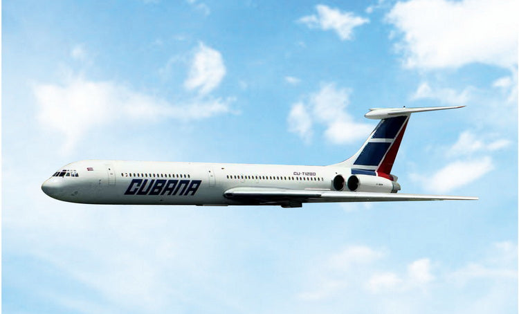 Phoenix Cubana Ilyushin IL-62M CU-T1280 1/400 Aircraft Scale Model