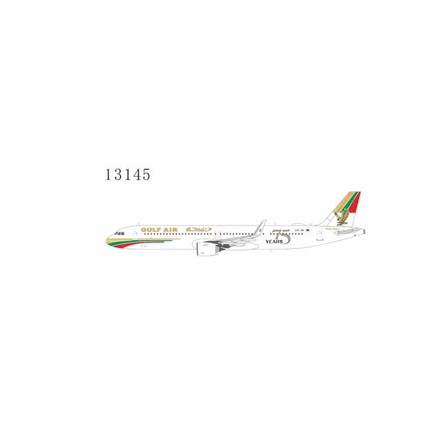 NG Models Gulf Air (75th Anniversary livery) Airbus A321neo A9C-NB 1/400 Aircraft Scale Model