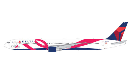 GeminiJets Delta Air Lines Boeing B767-400ER N845MH "Breast Cancer Research Foundation" 1/200 Aircraft Scale Model