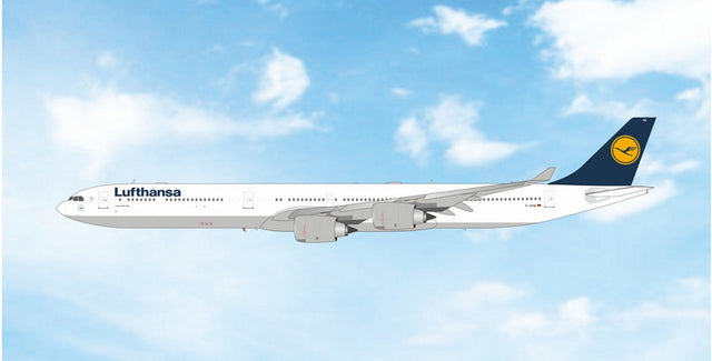 Phoenix Lufthansa Airbus A340-600 D-AIHW Last Flight 1/400 Aircraft Scale Model