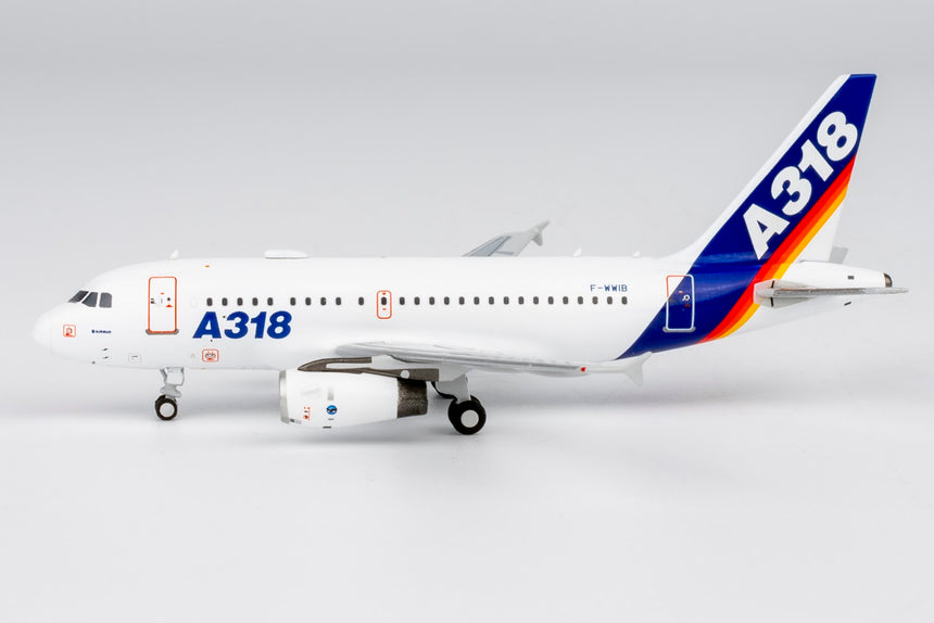 NG Models Airbus Industrie Airbus A318-100 F-WWIB old colors; PW6000 ENGINES 1/400 Aircraft Scale Model