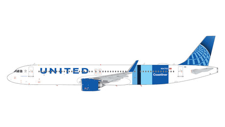 GeminiJets United Airlines Airbus A321neo N94750 "Coastliner" 1/200 Aircraft Scale Model