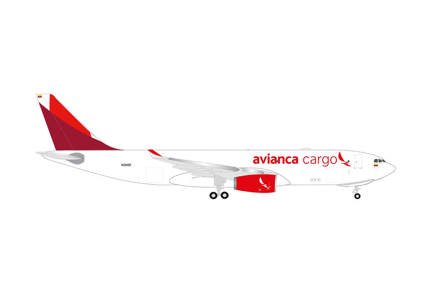 Herpa Avianca Cargo Airbus A330-200F 1/500 Aircraft Scale Model