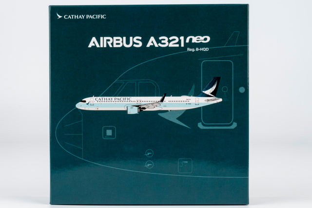 NG Models Cathay Pacific Airways Airbus A321neo B-HQD (Large titles) 1/400 Aircraft Scale Model