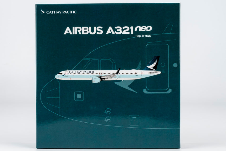 NG Models Cathay Pacific Airways Airbus A321neo B-HQD (Large titles) 1/400 Aircraft Scale Model