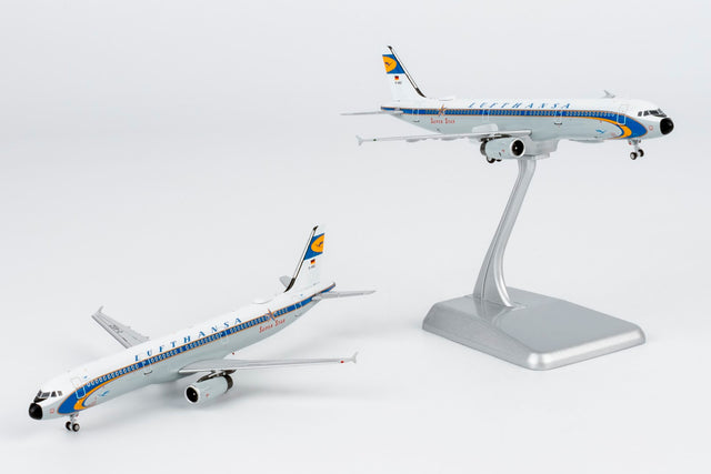 NG Models Lufthansa Airbus A321-200 D-AISZ (Super Star heritage livery) 1/400 Aircraft Scale Model
