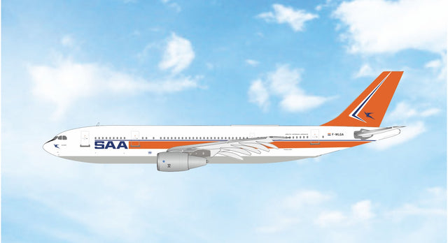 Phoenix South African Airways Airbus A300B2K-3C F-WLGA 1/400 Aircraft Scale Model