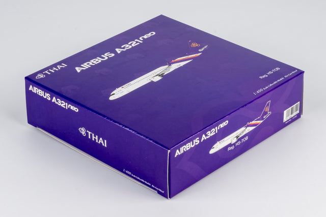 NG Models Thai Airways International Airbus A321neo HS-TOB named "Thepprasit" 1/400 Aircraft Scale Model