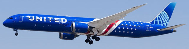 Aviation400 United Airlines Boeing 787-10 Dreamliner N91007 (America250; detachable gear) 1/400 Aircraft Scale Model