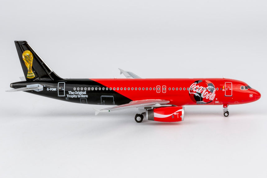 NG Models Titan Airways Airbus A320-200 G-POWK 1/400 Aircraft Scale Model