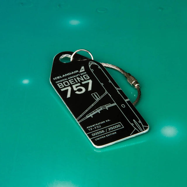 AviationTag Icelandair Boeing 757 - TF-FIU Black