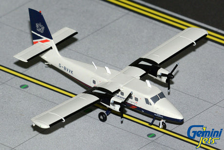 GeminiJets British Airways Express DHC-6-300 Twin Otter G-BVVK Landor Livery 1/200 Aircraft Scale Model