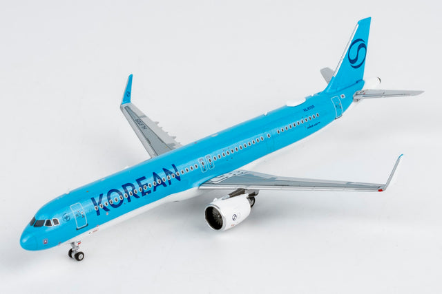 NG Models Korean Air Airbus A321neo HL8509 (Korean Air's first A321 in 2025's new standard livery) 1/400 Aircraft Scale Model