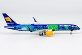 NG Models Icelandair Boeing 757-200/w TF-FIU Aurora (Northern Lights) Aircraft Scale Model