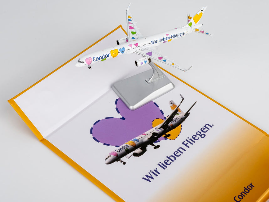 NG Models Condor Boeing 757-300 D-ABON (50th Anniversary colors) Ultimate 1/400 Aircraft Scale Model