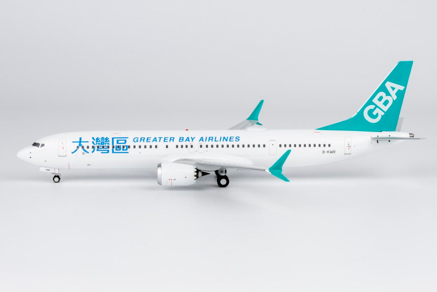 NG Models Greater Bay Airlines Boeing 737 MAX 9 B-KWB 1/200 Aircraft Scale Model