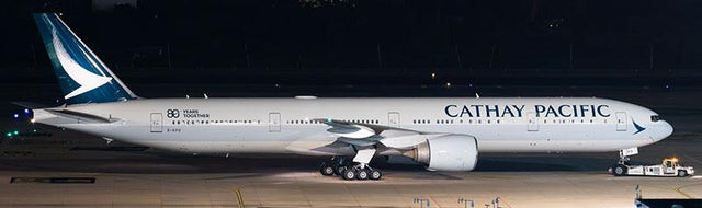 Aviation400 Cathay Pacific Boeing 777-367ER B-KPO 80 Years Together (detachable gear) 1/400 Aircraft Scale Model