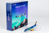 NG Models Icelandair Boeing 757-200/w TF-FIU Aurora (Northern Lights) Aircraft Scale Model