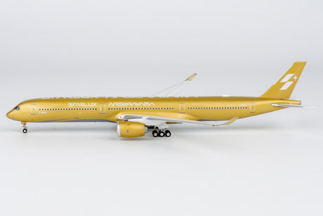 NG Models Starlux Airlines Airbus A350-1000 B-58554 (Airsorayama Golden) Ultimate 1/400 Aircraft Scale Model