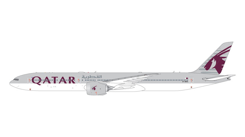 GeminiJets Qatar Airways Boeing 777-9 A7-BKA 1/400 Aircraft Scale Model