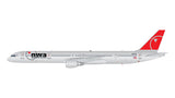GeminiJets Northwest Airlines Boeing 757-300 N587NW (final livery; upgraded stand) 1/200 Aircraft Scale Model
