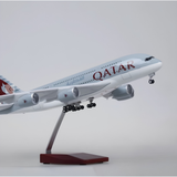 Qatar Airways Airbus A380-800 36.5cm Aircraft Model