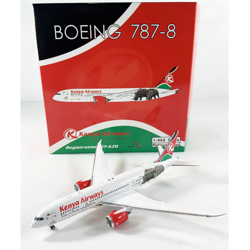 Phoenix Kenya Airways Boeing B787-8 5Y-KZD 1/400 Aircraft Scale Model